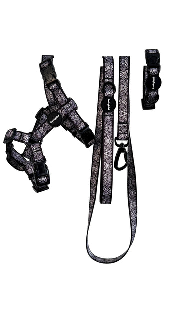 Ultimate Walking set - Black Paisley