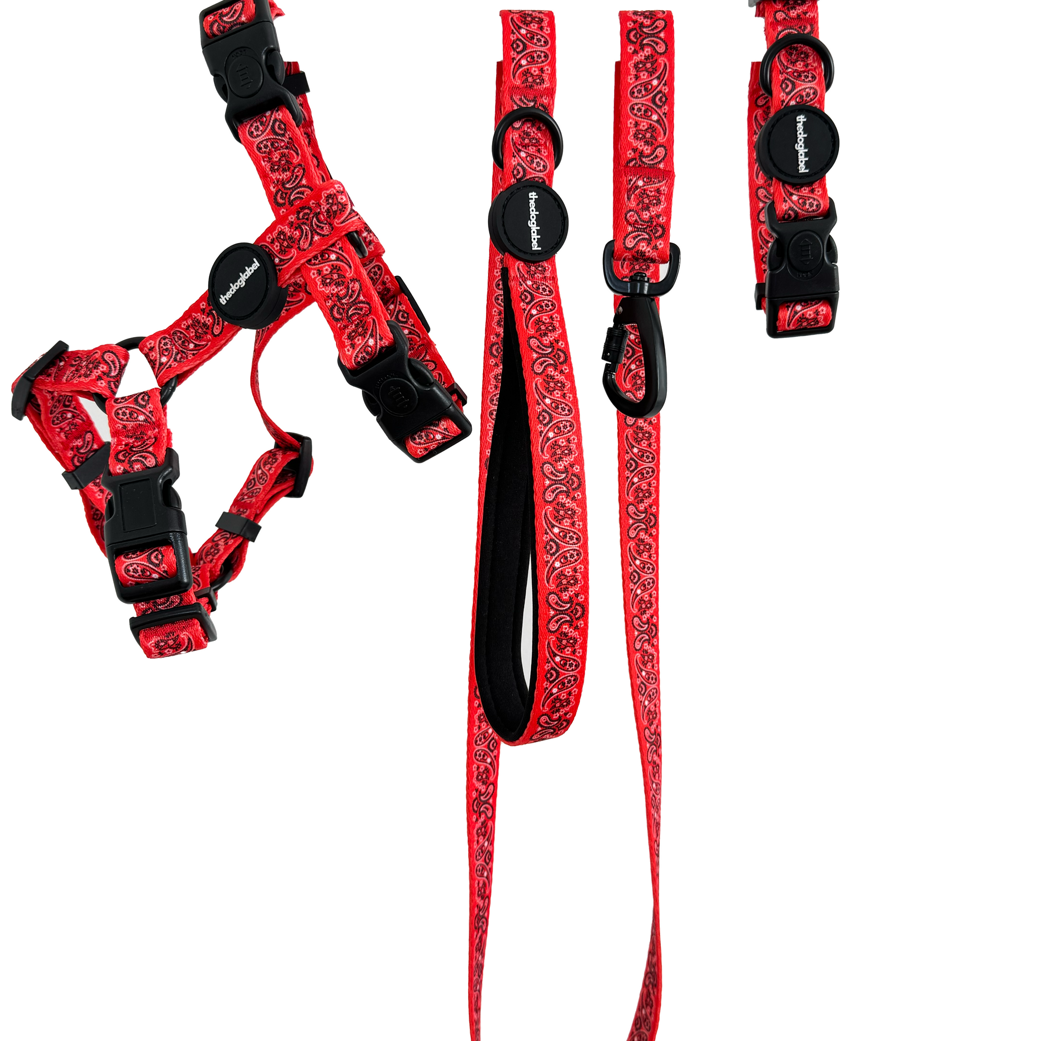 Ultimate walking set - Cherry Red Paisley